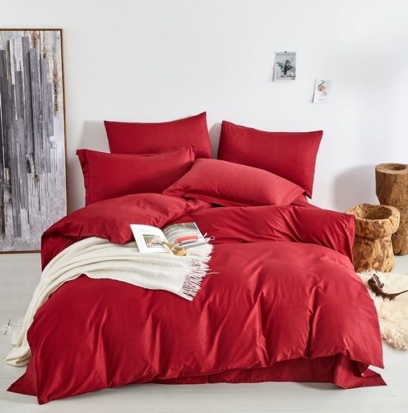 Комплект постільної білизни 1.5 бордовий Word of Dream 