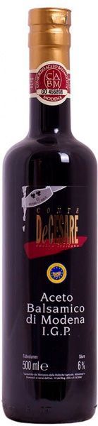 Оцет Conte DeCesare бальзамічний з Модени ** IGP 6% 500 мл