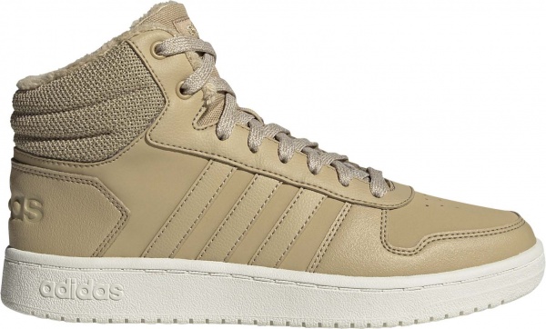 Кроссовки Adidas HOOPS 2.0 MID GZ8039 р.40 2/3 UK 7 25 см бежевый