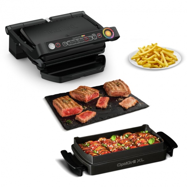 Контактный гриль Tefal OptiGrill + GC714834 
