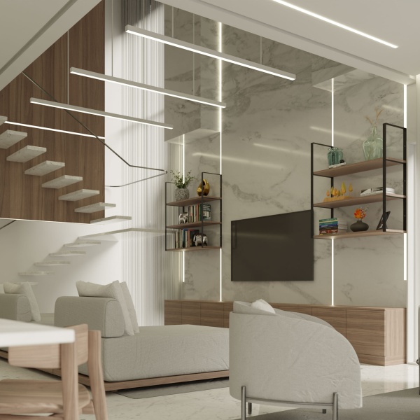 Кронштейн для полиць Valore Потрійний прямокутник Loft SB-TR-28