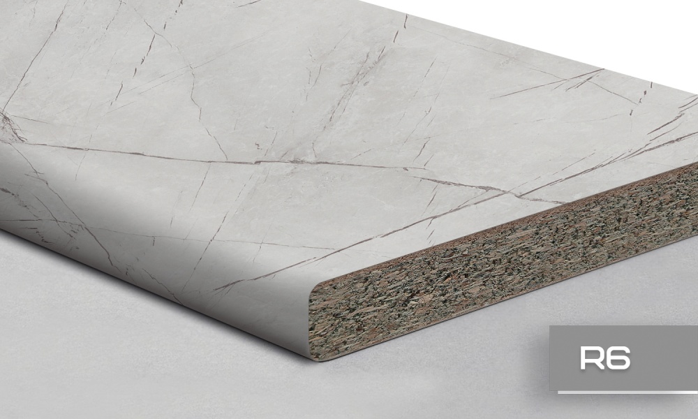 Стільниця LuxeForm S147 вологостійка 3050x600x28 мм мармур мілтон