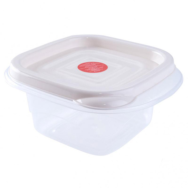 Контейнер для хранения Омега, 1 л белая роза Алеана