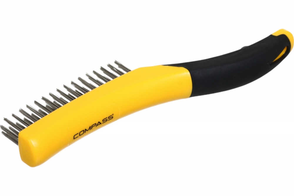 Щітка по металу Compass нержавіюча сталь 4 ряди HH-CP-4SS