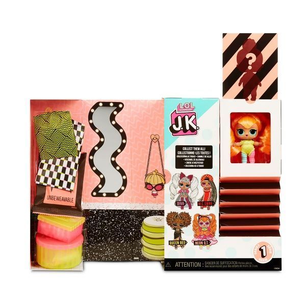 Набор с куклой L.O.L. Surprise! серии J.K. Леди-неон