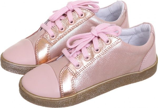 Кеди дитячі Мальви р.37 рожевий із золотим Ш-437 B 