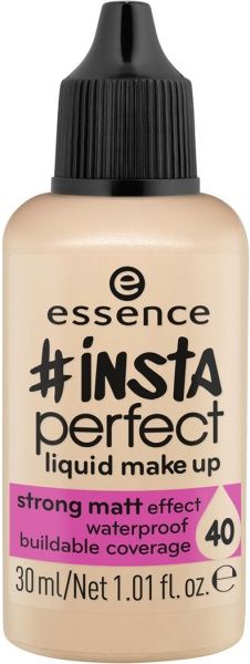 Тональная основа Essence Insta Perfect Liquid Make Up № 40 pretty beige 30 мл