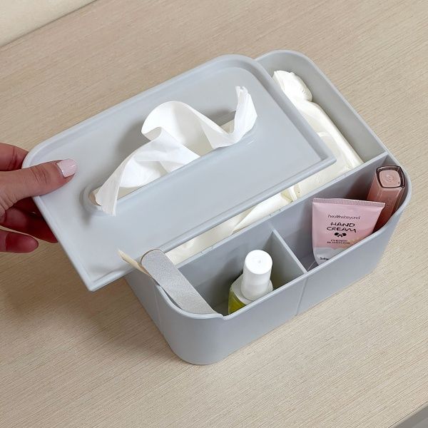 Органайзер полипропиленовый MVM FH-17 GRAY 97x182x152 мм