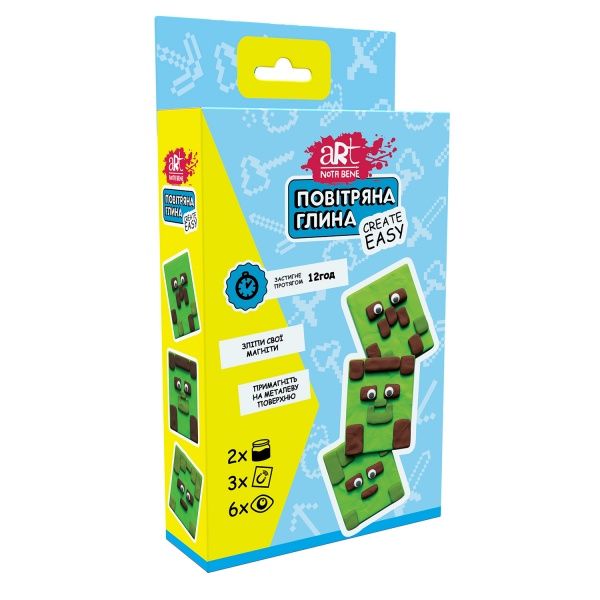 Набор для творчества Nota Bene Art Create Easy Моделируй кубиками