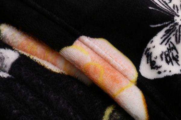 Плед Frannel Paris 160x200 см черный La Nuit 