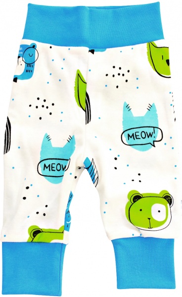 Штанці Minikin р.80 молочний/бірюзовий 22180380 