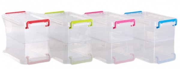 Контейнер харчовий NOLEKS з кришкою плоский Хіт 4 л 89x340x215 мм