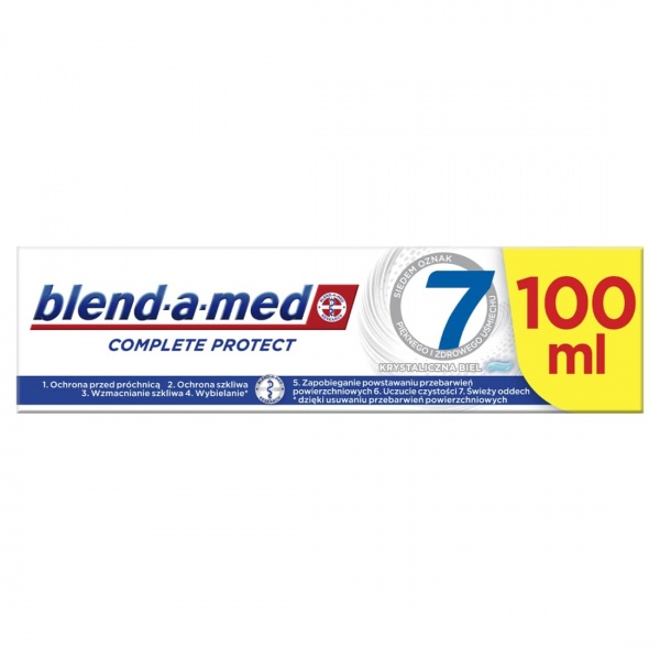 Зубная паста Blend-a-Med Complete Protect 7 Кристальная Белизна 100 мл