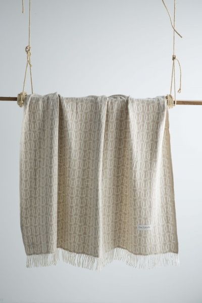 Плед Blaise 130x170 см бежевий Guy Laroche Paris 