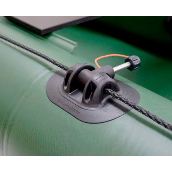 Човен надувний К-220 без пайола зелений