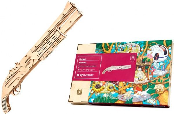 Конструктор дерев'яний Mr.Playwood дерев'яний 3D. 