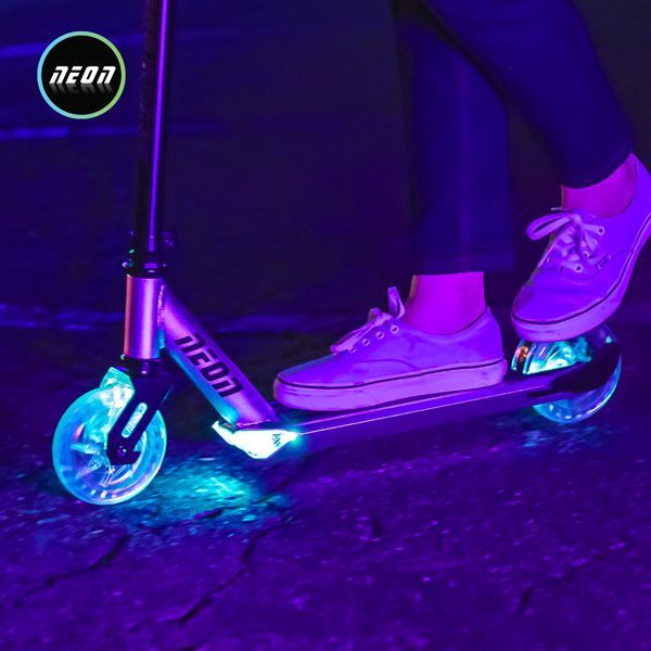 Самокат Neon Ghost N101166 светло-серый N101166 