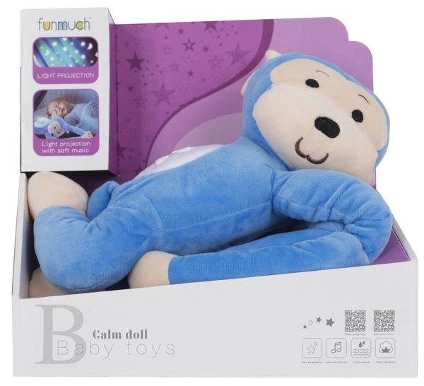 Іграшка музична Funmuch Мавпа з проектором FM666-14