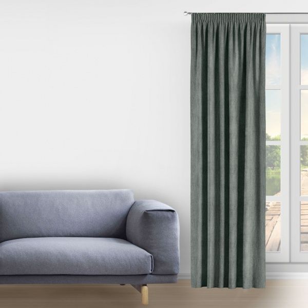 Штора Avrora 200x285 см черный Decora textile