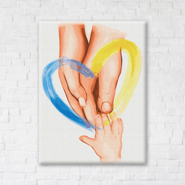 Постер Семейное тепло ©Svetlana Drab 50x60 см Brushme 