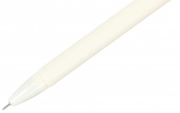 Ручка гелевая Dino белая 