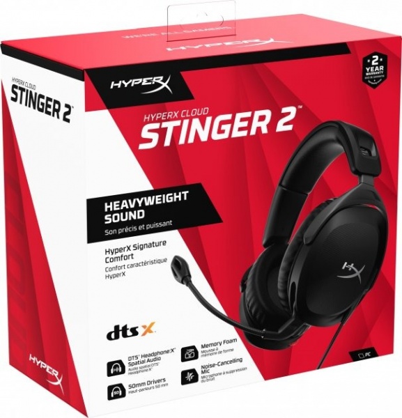 Гарнітура ігрова HyperX Cloud Stinger 2 Wired black (519T1AA) 