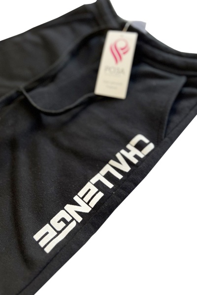 Штаны для мальчиков Роза р.116 черный 221113 