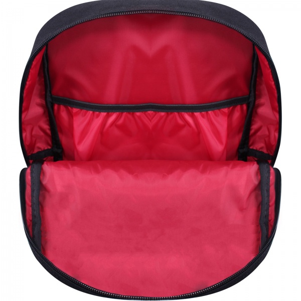 Рюкзак молодежный Bagland mini черный 50866 (суб.768)