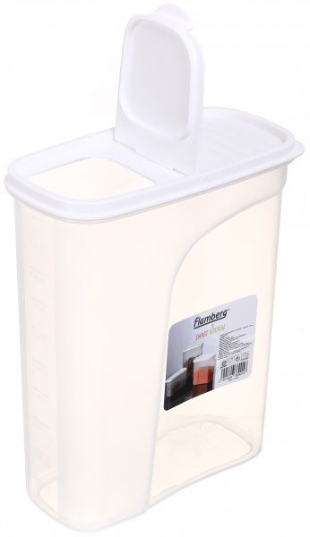Ємність для зберігання Sand 2,5 л молочна Flamberg Smart Kitchen