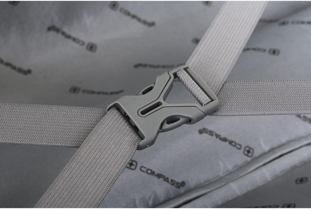 Чемодан Compass №XY007 M 59 л капучино 60x41x24 см