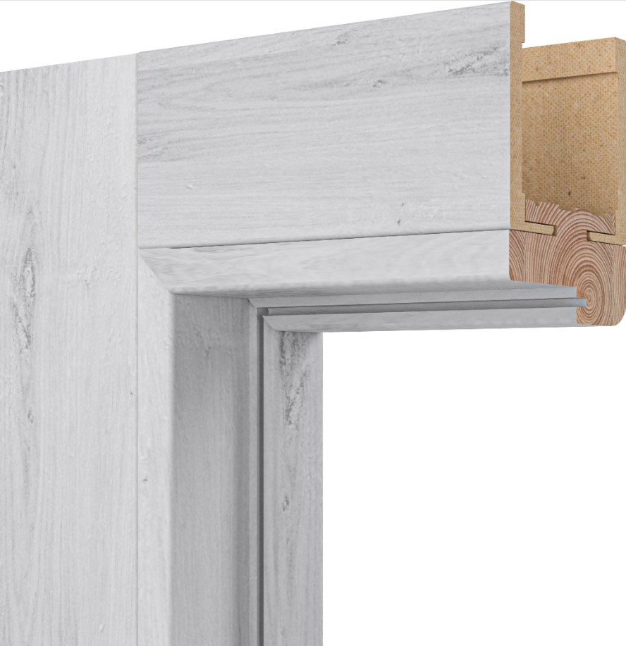 Перемычка Гранд Lux + ХДФ 600x38 мм нордик