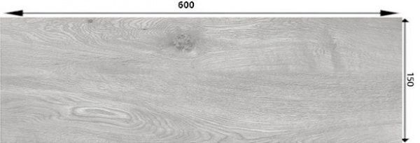 Плитка Golden Tile Alpina Wood світло-сірий 89G920 15x60 