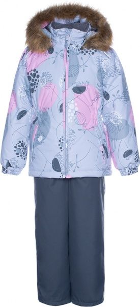 Комплект HUPPA WONDER р.122 серый 41950030-94128-122 