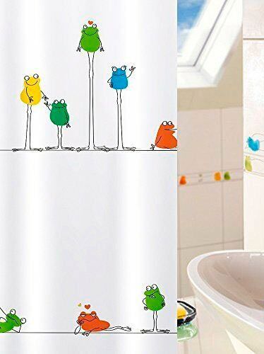 Шторка для ванны Tatkraft Funny Frogs