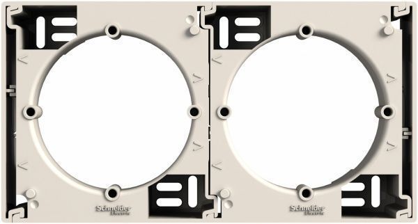 Коробка для зовнішнього монтажу Schneider Electric Asfora кремовий EPH6100123