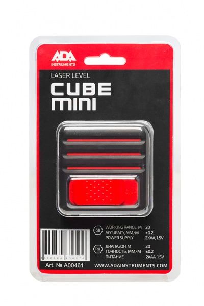 Нивелир лазерный ADA Cube Mini Basic Edition А00461