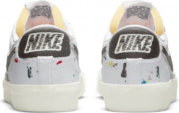 Кроссовки Nike BLAZER LOW '77 DJ1517-100 р.US 12 разноцветный