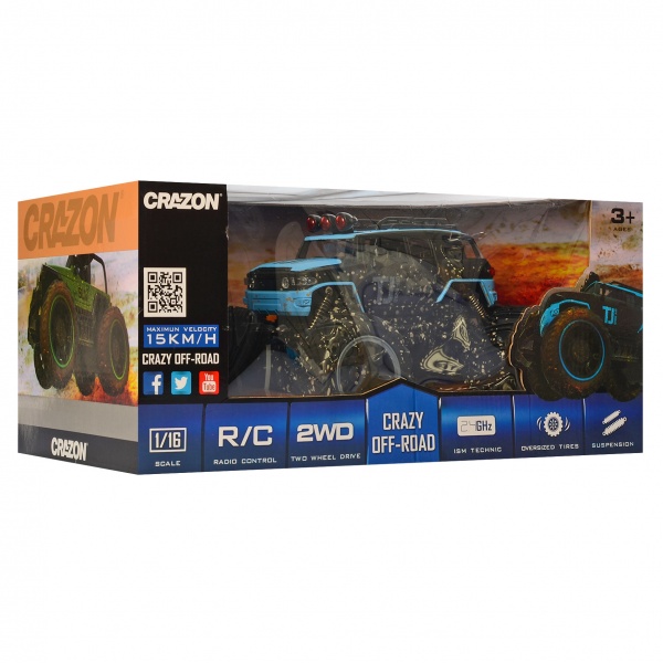 Автомобиль на р/у Crazon в ассортименте 1:16