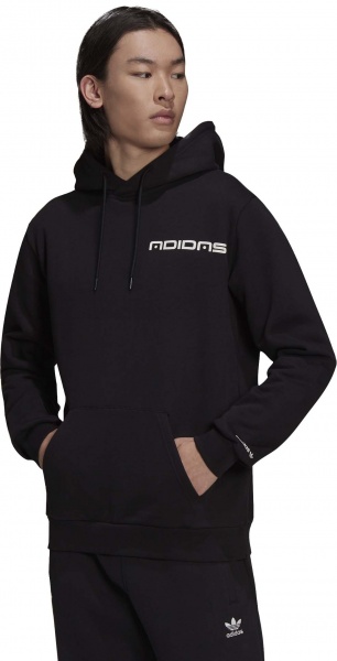 Джемпер Adidas SYMBOL HOODY H13448 р. L чорний