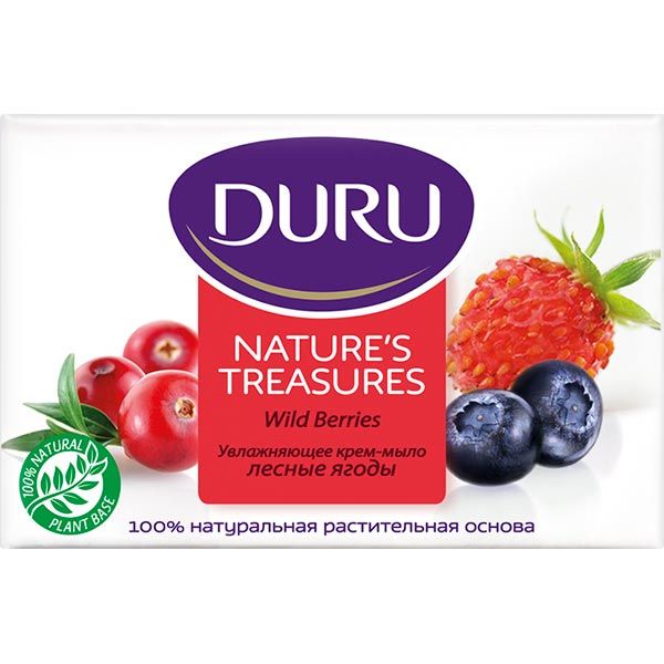 Крем-мыло Duru Nature’s Treasures Лесные ягоды 90 г