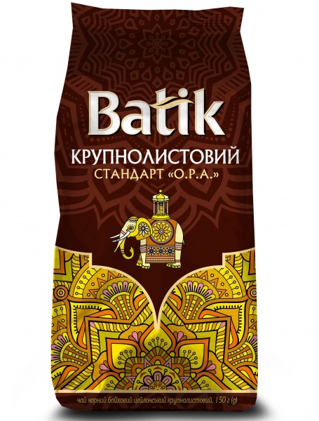 Чай черный Batik крупнолистовой 150 г 