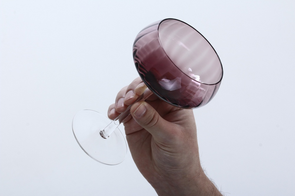 Бокал для шампанского Fiora Purple Blossom стекло 280 мл 1 шт.