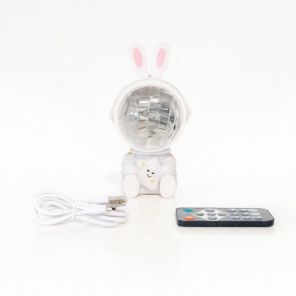 Ночник 3D Led Berger 5 Вт белый 1055-NL-5 White Rabbit