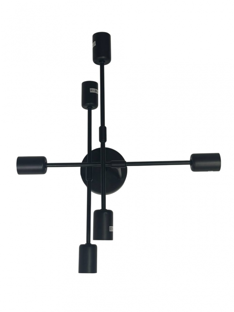 Люстра ELIOS 6x5 Вт E27 чорний DL1016