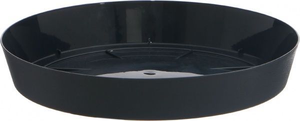 Піддон пластиковий Prosperplast Lofly круглий (70779-433) антрацит 