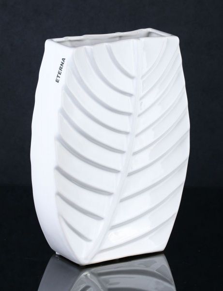 Ваза Флора Лист магнолії 2901-28,5 біла Eterna