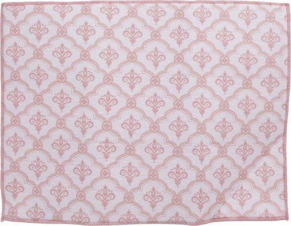 Коврик для сушки посуды 38х50 см двусторонний розовый UP! (Underprice)