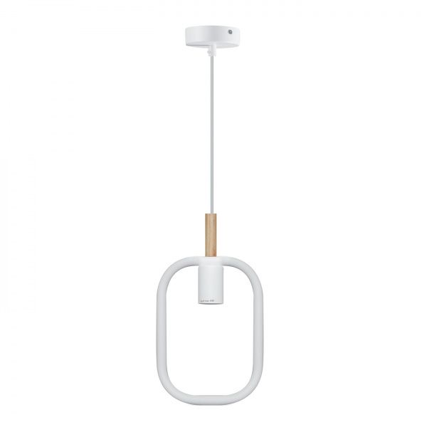 Підвіс Светкомплект Loft RL 1x40 Вт E27 білий/дерево 