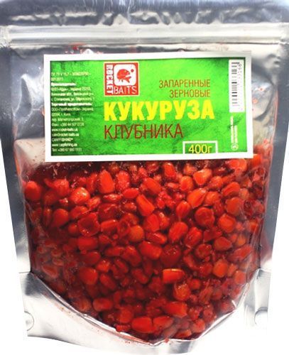 Кукурудза запарена Rocket Baits 400 г полуниця