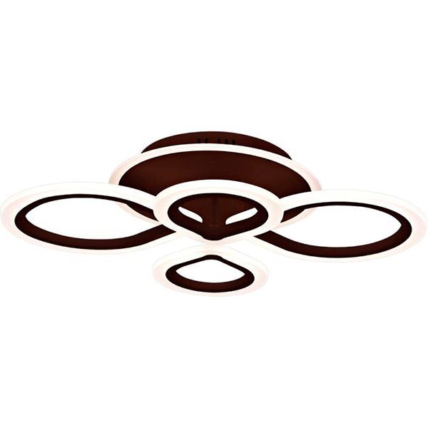 Люстра светодиодная Victoria Lighting Zig/PL4 76 Вт коричневый 